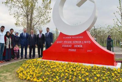 El Bab şehidinin adı Yıldırım’da ölümsüzleşti
