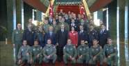 Cumhurbaşkanı Erdoğan, pilotları kabul etti