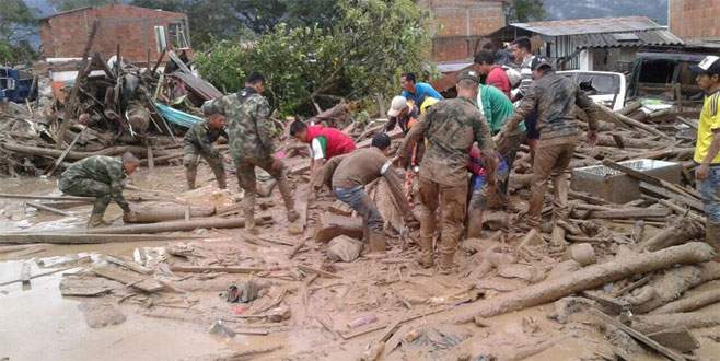 Kolombiya’da sel felaketi: 154 ölü