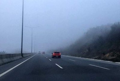 Bursa’da yoğun sis etkili oluyor
