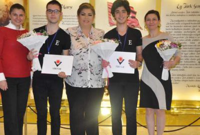 Emine Örnek bölge birincisi