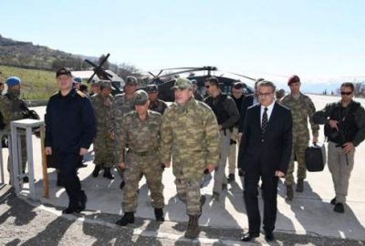 Akar ve kuvvet komutanları Şırnak, Siirt ve Bitlis’te