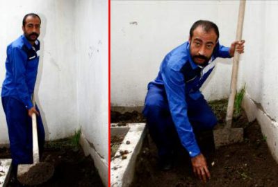 Çiçek dikmek için kazdı, çıkanlar şoke etti