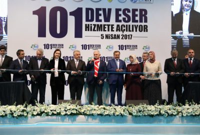 Aydın’da tamamlanan yatırımlar Başbakan Yıldırım tarafından hizmete alındı