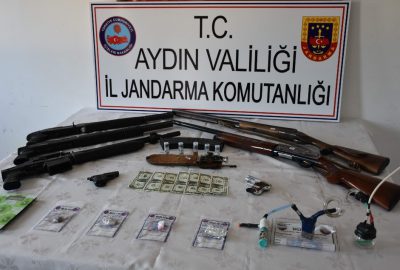 Aydın’da uyuşturucu tacirlerine darbe vuruldu