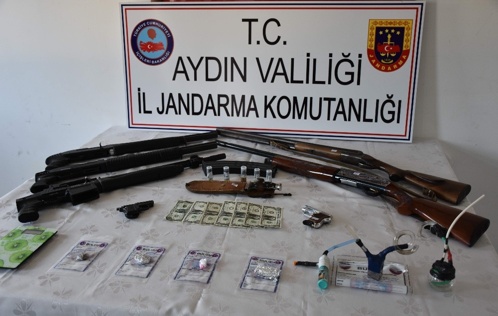 Aydın’da uyuşturucu tacirlerine darbe vuruldu