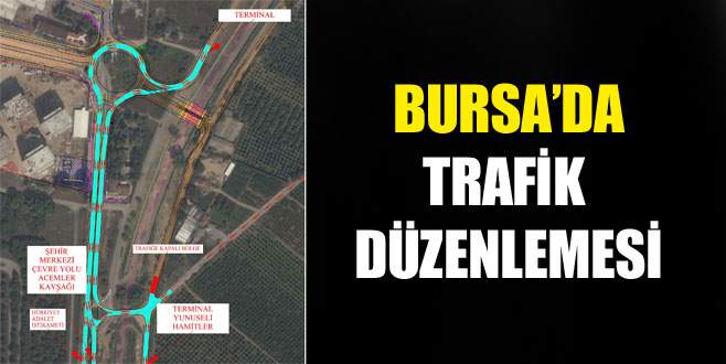 Yunuseli yolunda trafik düzenlemesi