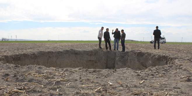 Konya’da yeni obruk oluştu