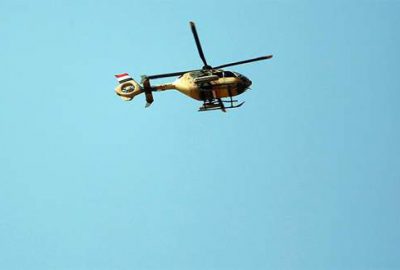 Musul’da askeri helikopter düştü