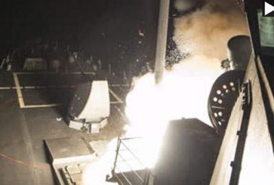 İşte füzelerin fırlatılış anı