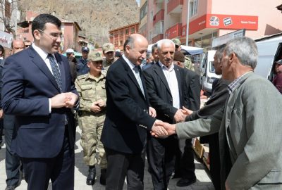 Tortum’da Niyazi Çakmakçı İmam Hatip Ortaokulunun temeli atıldı
