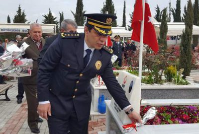 Polis haftası Bursa’da dualarla kutlandı