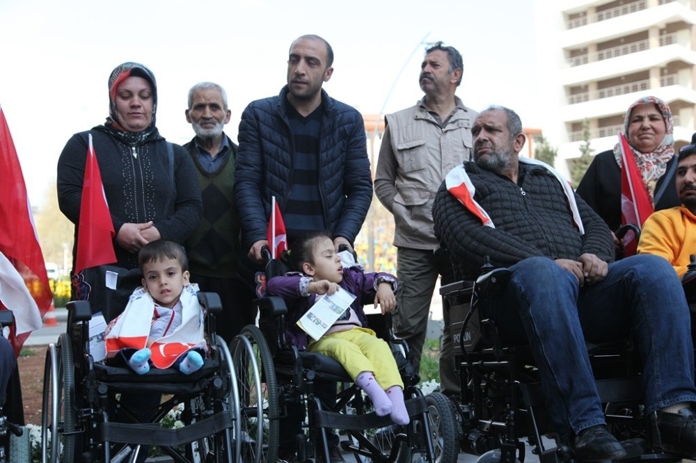 Büyükşehir’den engellilere malzeme yardımı