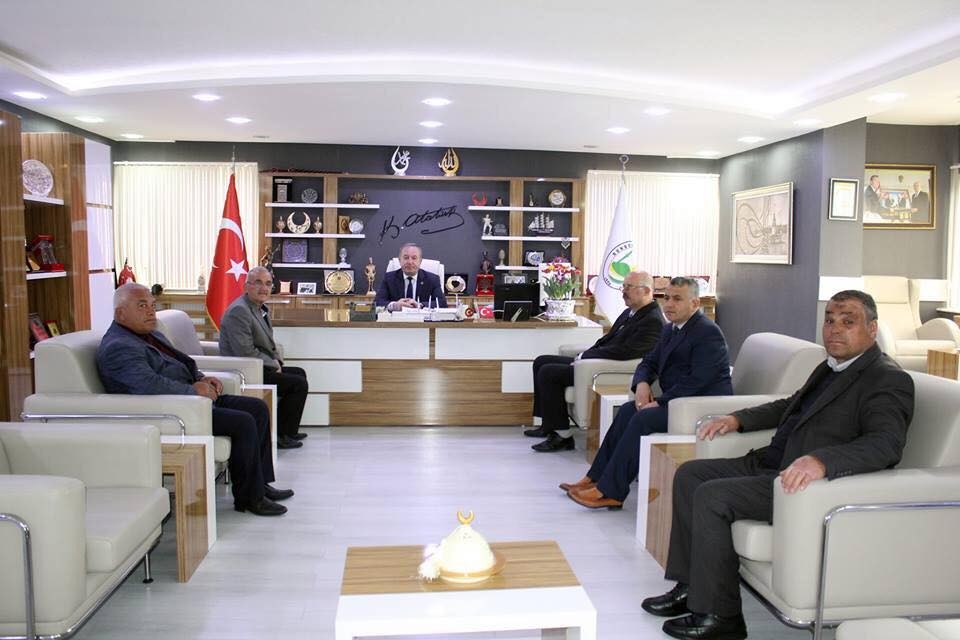 Şehit Aileleri Derneği’nden Başkan Şahiner’e teşekkür ziyareti