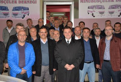 Başkan Bakıcı Minibüsçüler Derneği’ne konuk oldu