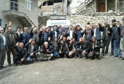 Bahçesaray’da referandum çalışmaları tüh hızıyla devam ediyor