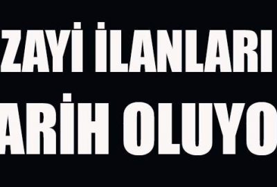 Artık kayıp pasaportlar için gazetelere zayi ilanı vermek gerekmediği bildirildi.