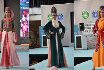 Osmanlı esvapları defilesi göz kamaştırdı