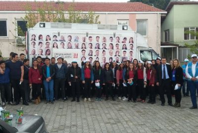 Ayvacık’ta sağlık yürüyüşü
