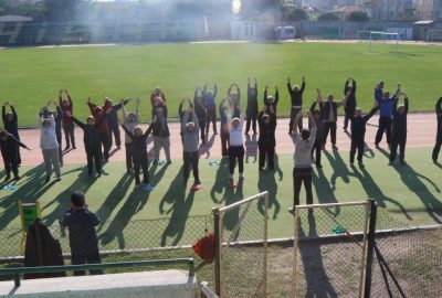 Akhisarlılar doğru ellerden egzersiz hareketlerini öğrendi