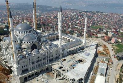 Çamlıca Camisi’nin son hali
