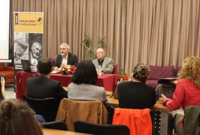 Nilüfer'de düzenlenen “Anılar İçinde Orhan Kemal” söyleşisine konuk olan Adnan