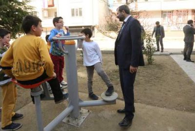 Gürsu’ya yeni park ve oyun alanları