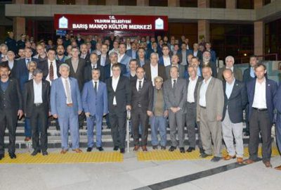 Edebali, Ağrılı muhtarları ağırladı