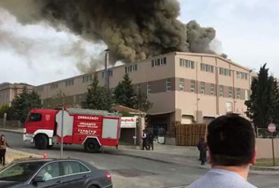 Tekirdağ’da tekstil fabrikasında patlama