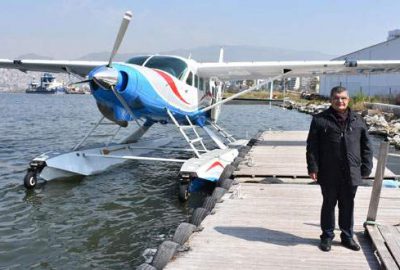 Burulaş’tan İzmir’e de deniz uçağı seferi