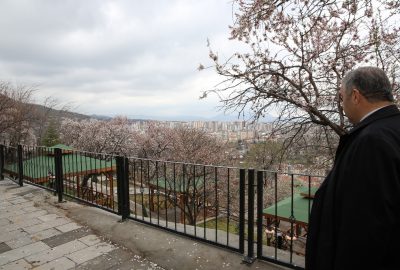 Eşsiz manzarada Büyükşehir hizmeti