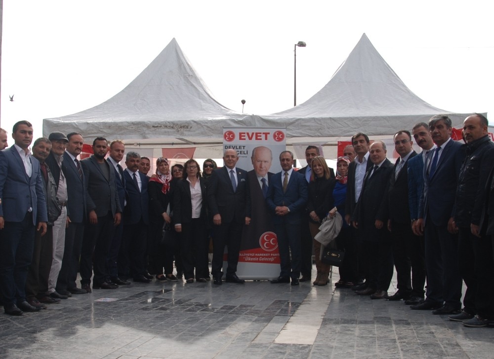 MHP’li Çetinkaya: “Bizim ‘hayır’ diyeceklere sözümüz yok, sözümüz hayırsızlaradır”