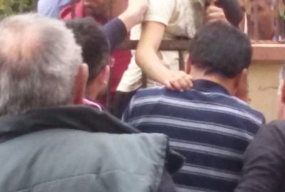 Çocuğun göğsüne demir parmaklık saplandı