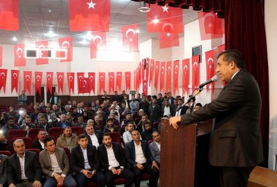 Belediye Başkanı Atilla AK Parti sandık görevlileri toplantısına katıldı