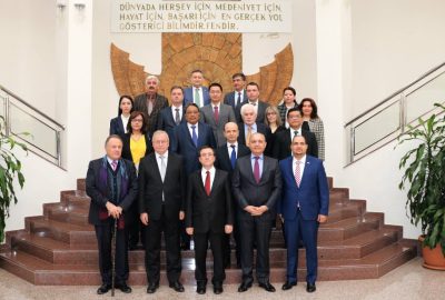 Büyükelçilerden Rektör Prof. Dr. Kızılay’a ziyaret