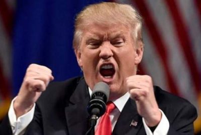 Trump’ı uzayda protesto ettiler