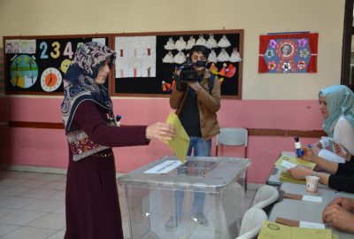 Malatya’da oy kullanma işlemi sürüyor
