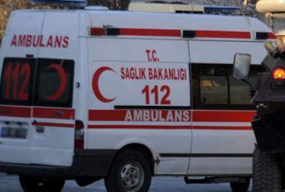 Askerleri taşıyan zırhlı araç devrildi: 8 yaralı
