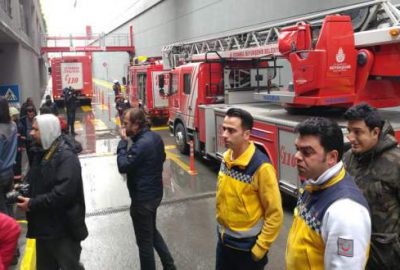 AVM’de yangın çıktı!