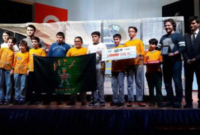Özel Bursa Kültür Okulları’ndan robot yarışmasında birincilik