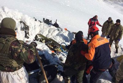 Tunceli’de şehitlerimizin cenazesi enkaz bölgesinden alındı