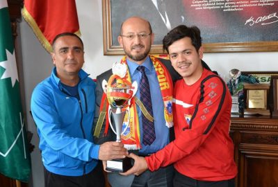 Başkan Özcan’dan şampiyon takıma teşekkür