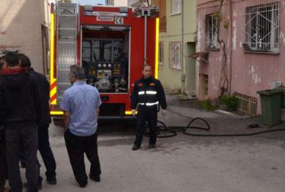 Bursa’da yanan evde kalan 2 çocuk ölümden döndü