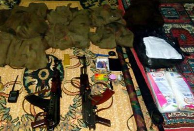 PKK’lılar silahları bakın nereye gizlemiş