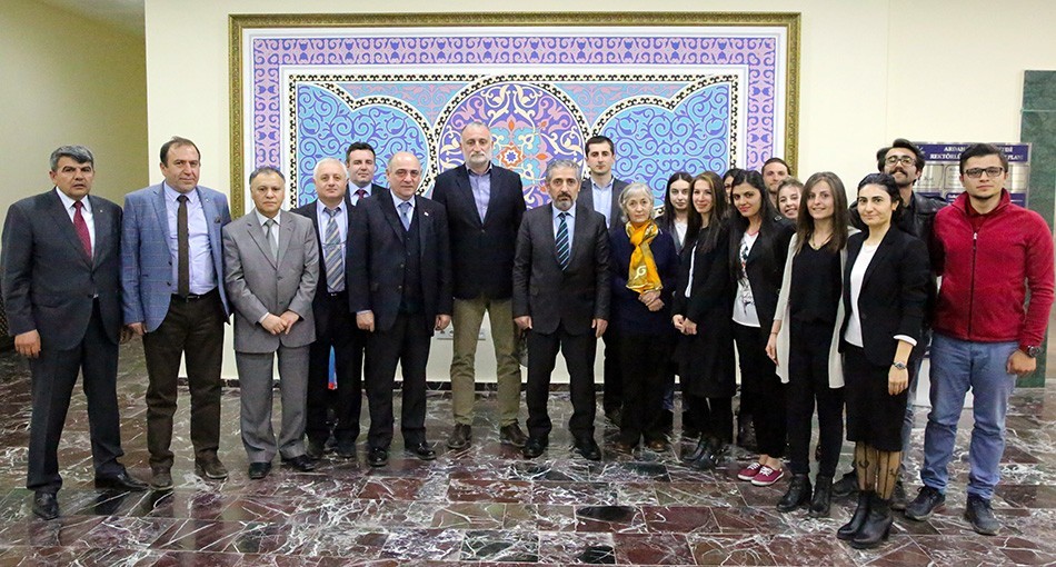 Gürcü heyetinden ARÜ’ye ziyaret