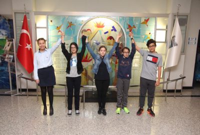 Özel SANKO Ortaokulu Türkiye birincisi