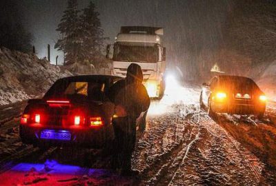 Kütahya’da kar yağışı etkili oluyor