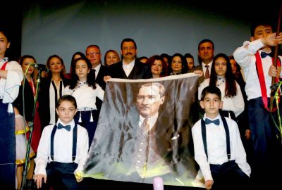 23 Nisan Mamuşalı çocuklarla kutlandı