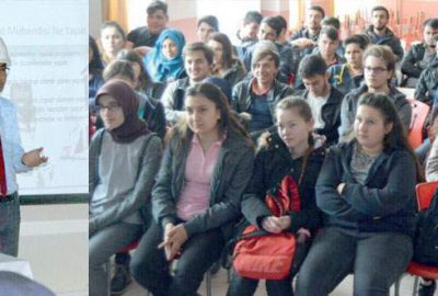 Ünidağ’lı gençler liseli kardeşlerini yalnız bırakmadı