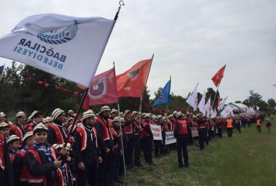 Bağcılarlı izciler 57’nci Alay Yürüyüşü’ne katıldı
